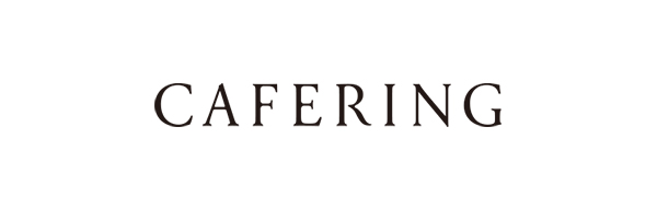 ロゴ：CAFERING (カフェリング)