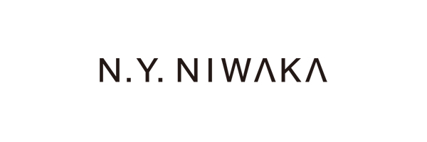 ロゴ：N.Y.NIWAKA (ニューヨーク ニワカ)